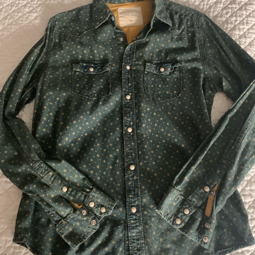 Denim Button Down
